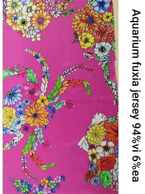 tessuto acquarium blu Laboratorio Capri | AQUARIUMFUCSIA